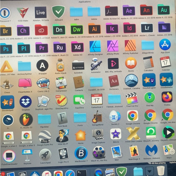 in APPLE box iMAC 27" 3TB FUSION HD desktop 5K QC i7 silver all in one computer - Picture 7 of 16